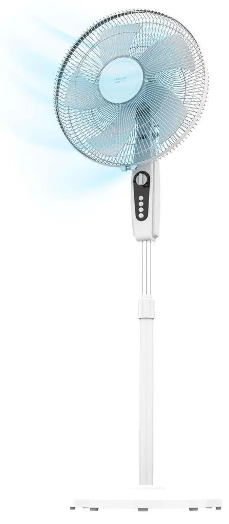 Ventilateur de salon oscillant 40 cm avec 3 vitesses et pied ajustable