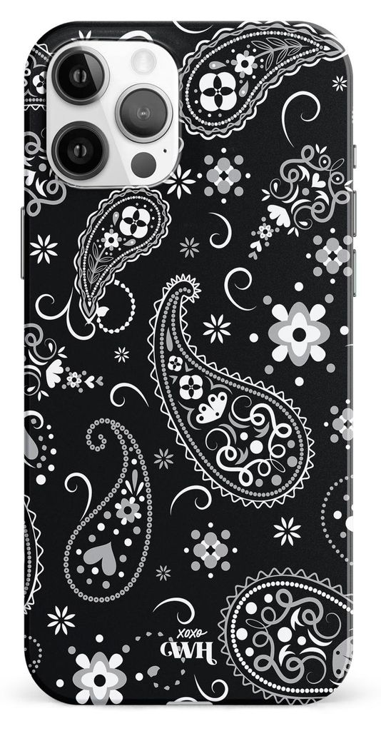 Paisley Dawn Black - Kompatibel mit iPhone 12 Pro Max