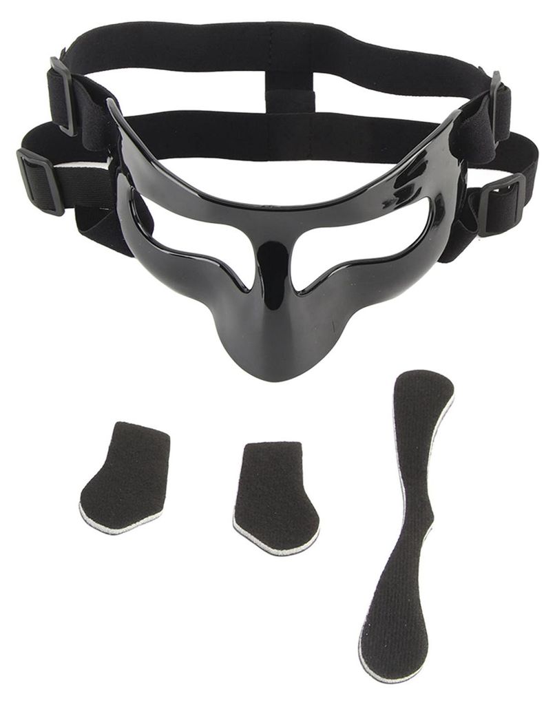 Nasenschutz-Gesichtsabdeckung, hochfestes, schützendes Sportgesicht aus Polycarbonat zum Basketballspielen