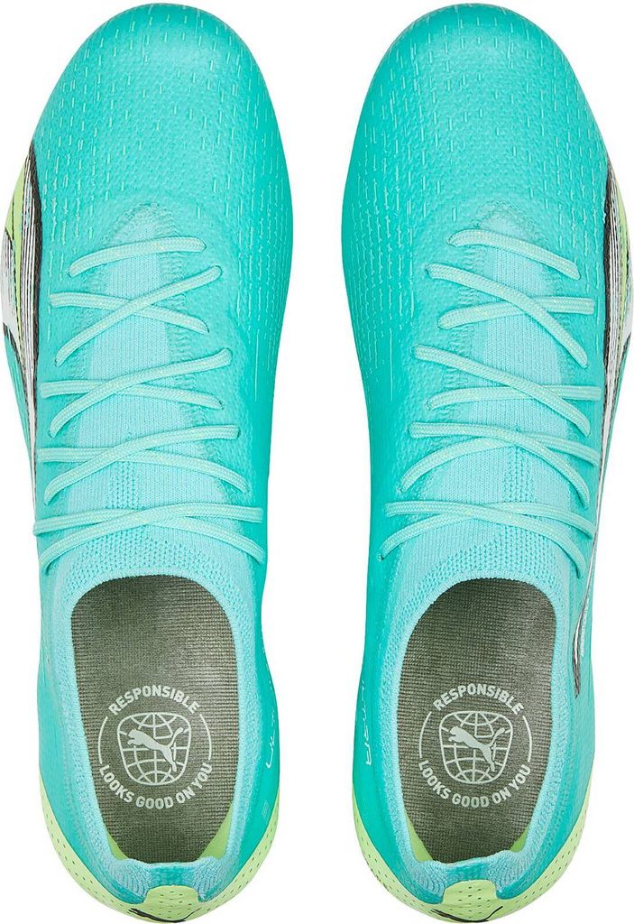 Puma ULTRA ULTIMATE FG/AG ELECTRIC PEPPERMINT-PUMA WHITE 45