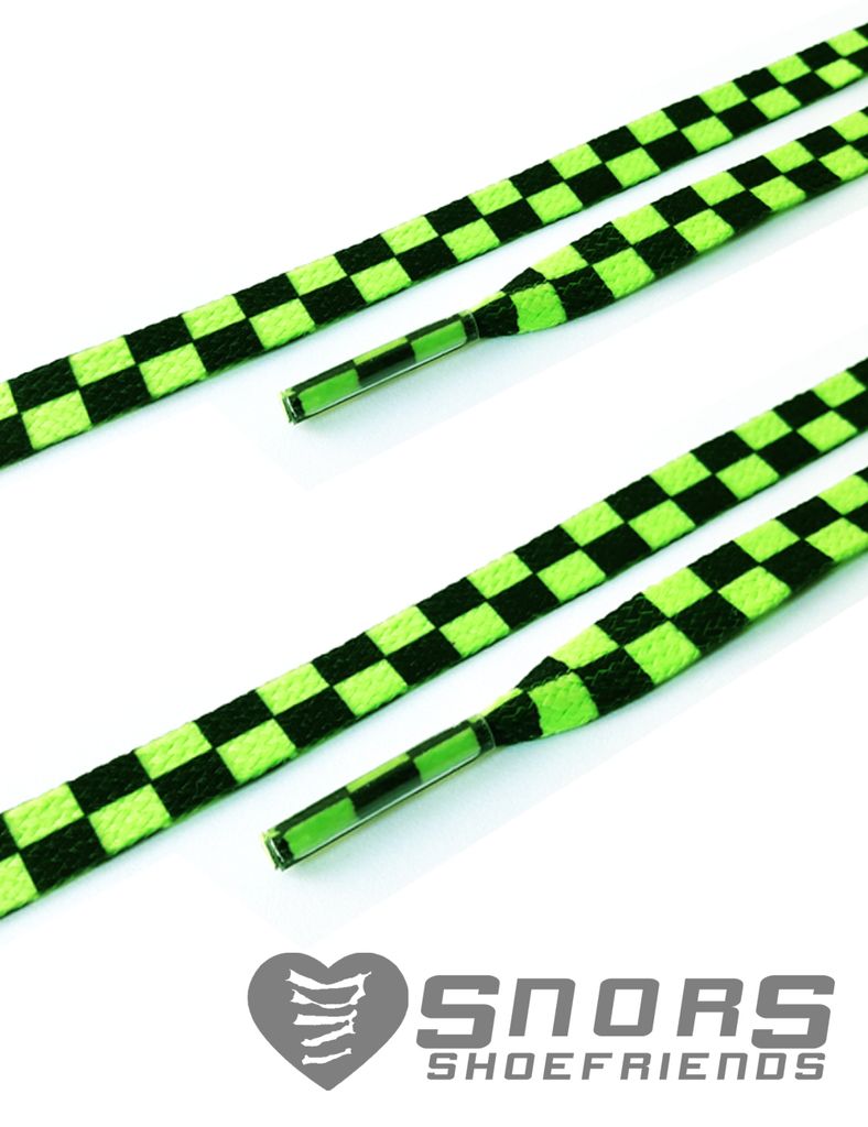 SUPERFINDINGS Schnürsenkel 4 Paar - Flach Mit Totenkopf-Motiv 120cm