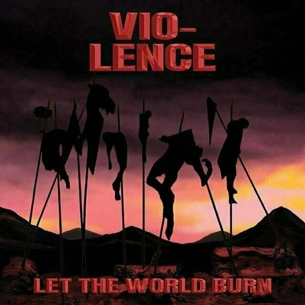 Vio-Lence Let The World Burn Vinyle LP Édition Limitée Son Haute Qualité