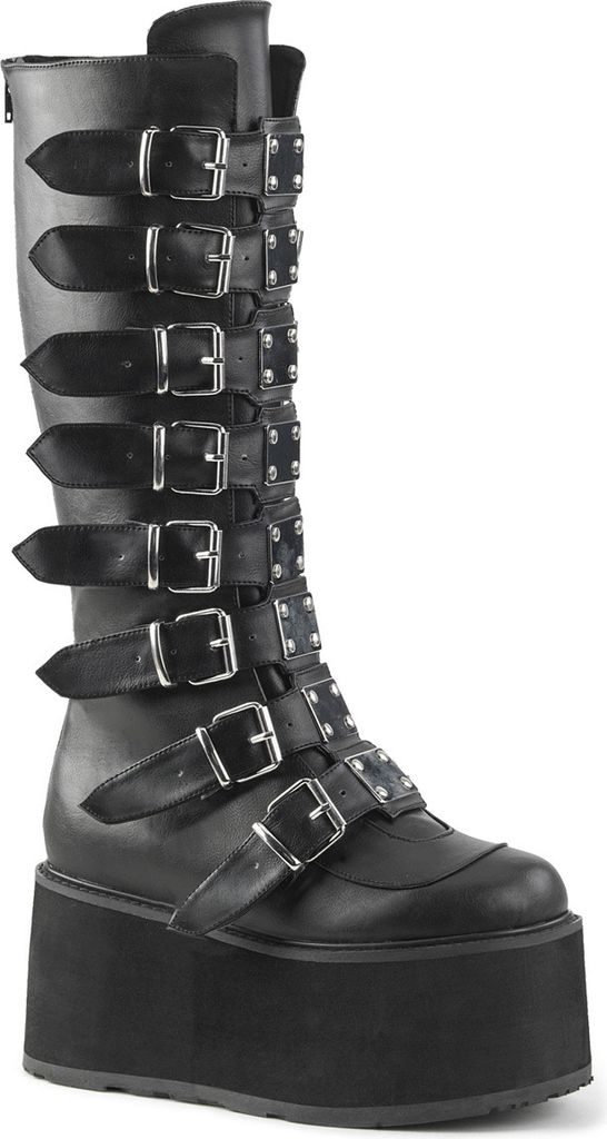 DemoniaCult Plateaustiefel - Damned-318 38 Produktbild 