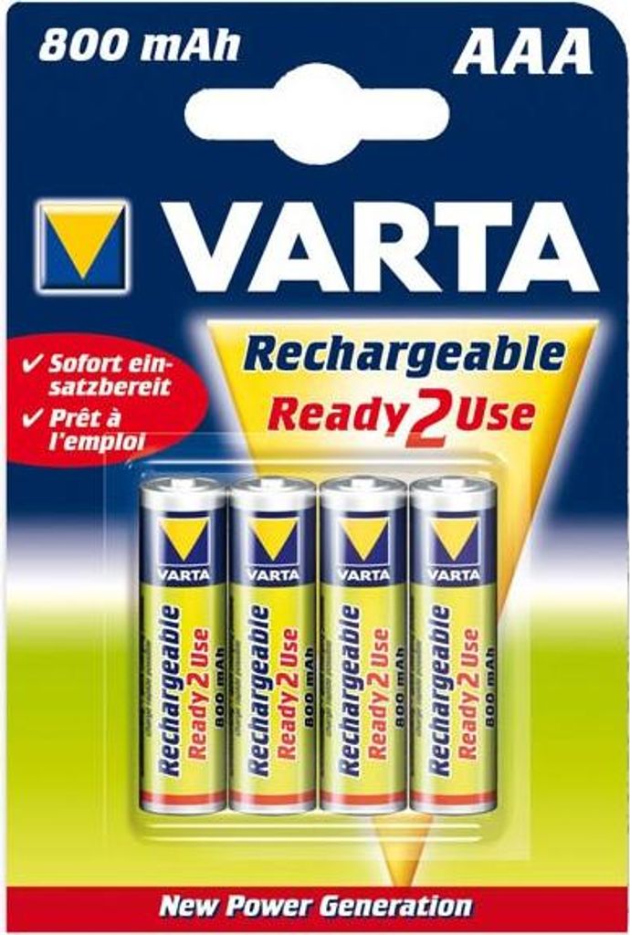 Varta 56703 Batterie rechargeable AAA Hybrides nickel-métal Image du produit 