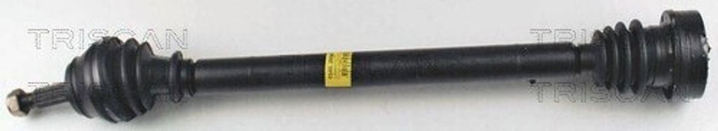 Antriebswelle 789 mm Länge, 22 Außenverzahnung Radseite