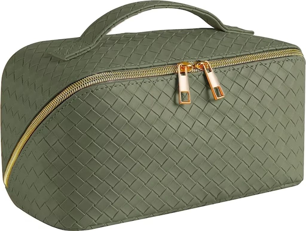 ASKSA Trousse de maquillage grande capacité Trousse de Image du produit 