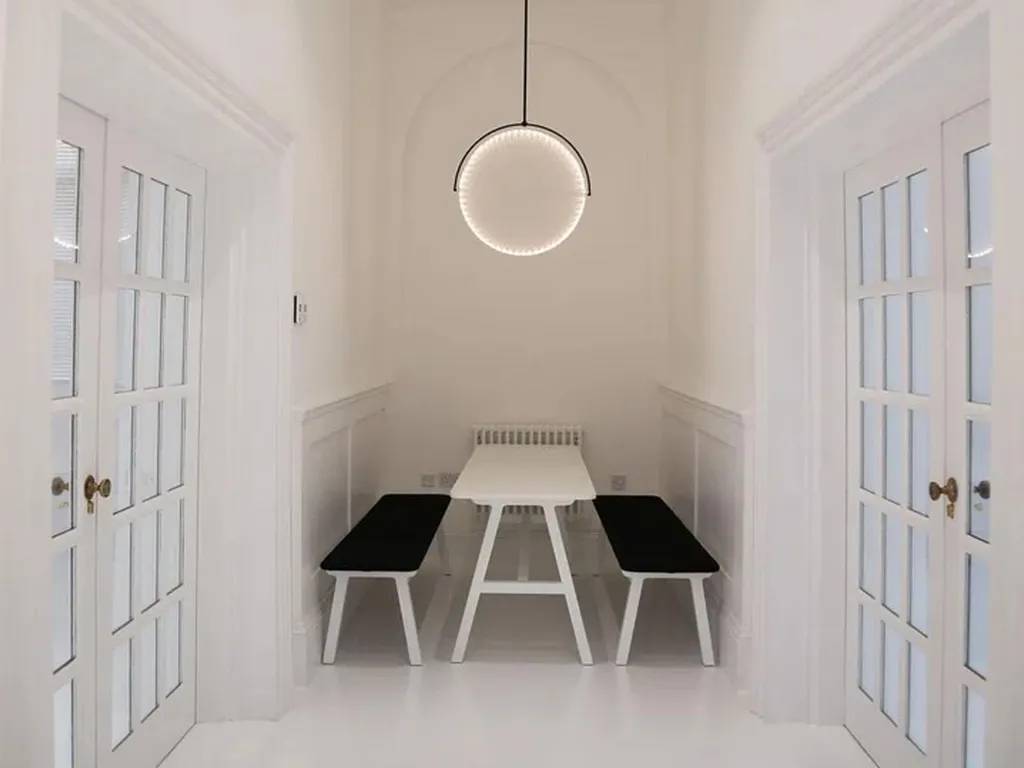 Suspension LED pour Table à Manger Toolight APP1426-C 35cm Noire Chic - 9