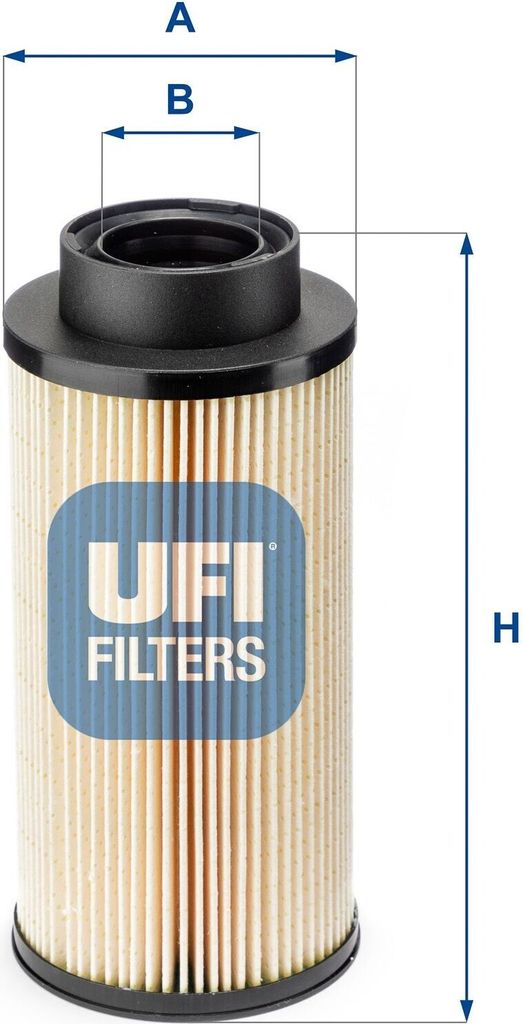 Kraftstofffilter UFI 26.008.00 für SCANIA 4 - series Filtereinsatz
