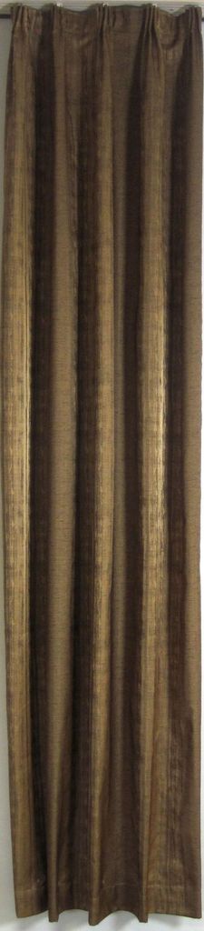 1 Dekoschal Seitenschal braun uni gemustert BxH ca. 45 cm x 2,25 m