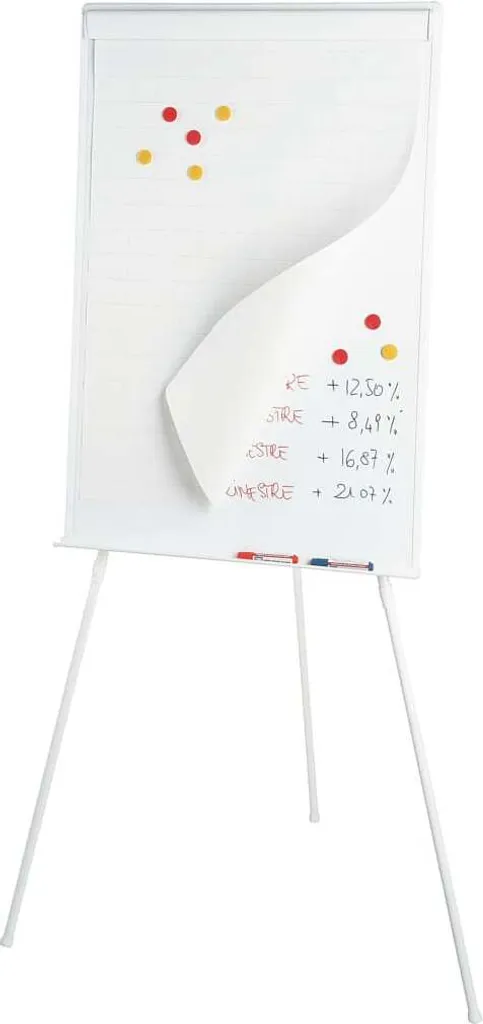 Bloc Papier Flipchart Esselte 100x65 cm pour Réunion et Brainstorming