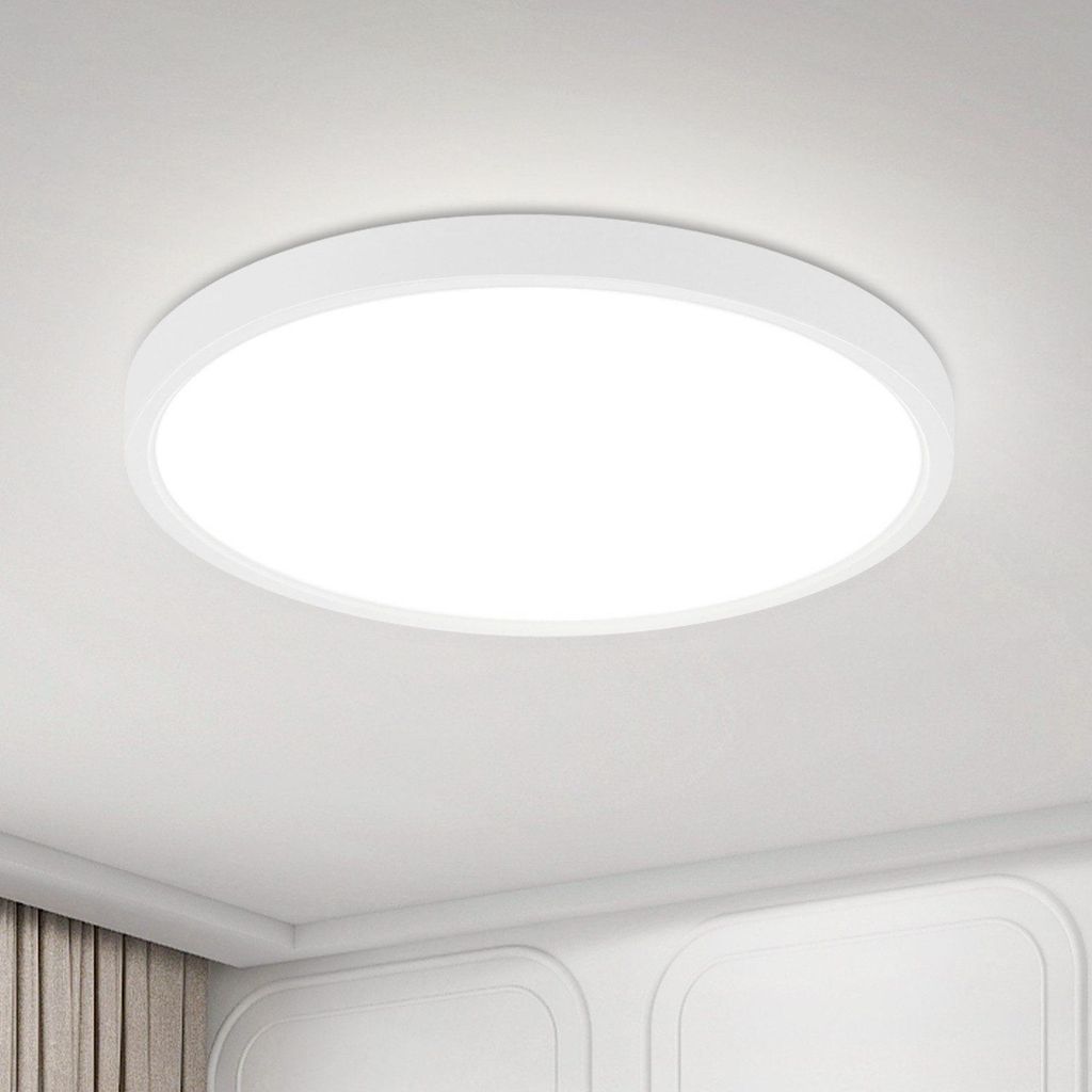 ZMH Plafondlamp Wit LED Plafondverlichting Keuken Plat 15W Productafbeelding 