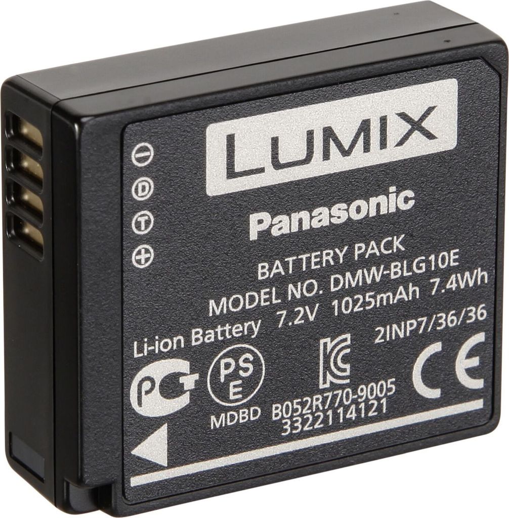 Panasonic DMW-BLG10 Lithium Ionen (Li-Ion) Akku f?r Produktbild 