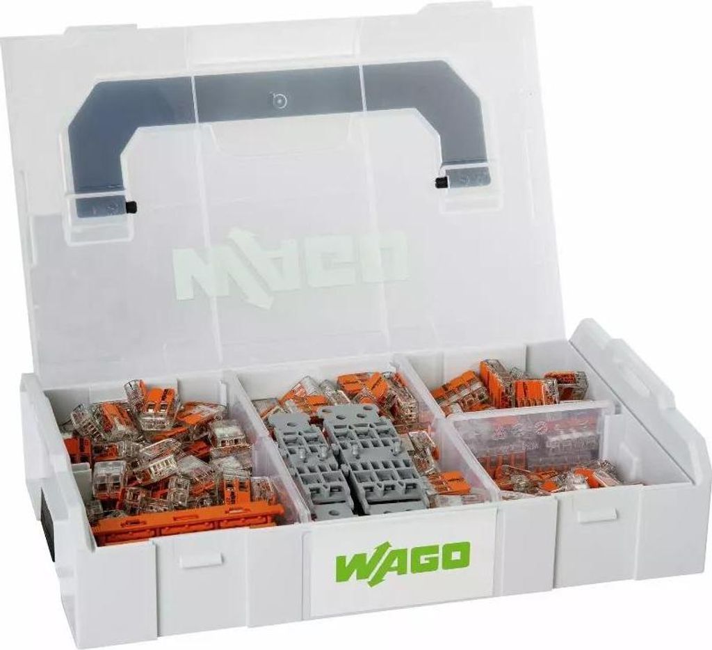 L-BOXX mini WAGO 255 Poller & Zugänge 221 41MM² davon inline - 887-850