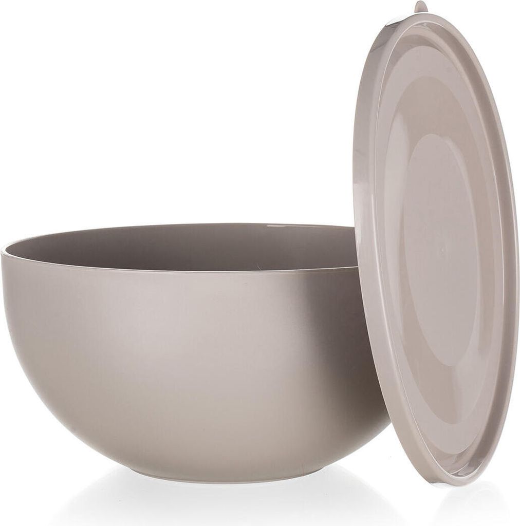 Rührschüssel mit Deckel 20,7 cm, 2,5 l, Kunststoff, LATTE CULINARIA