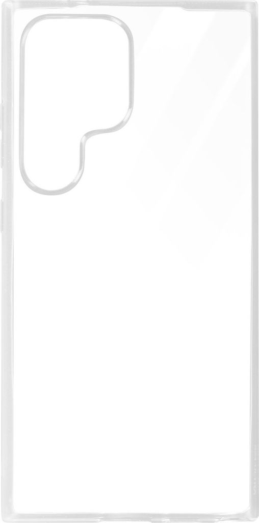 Avizar, Dünne Silikon Schutzhülle für Samsung Galaxy S24 Ultra 0.5mm, Transparent