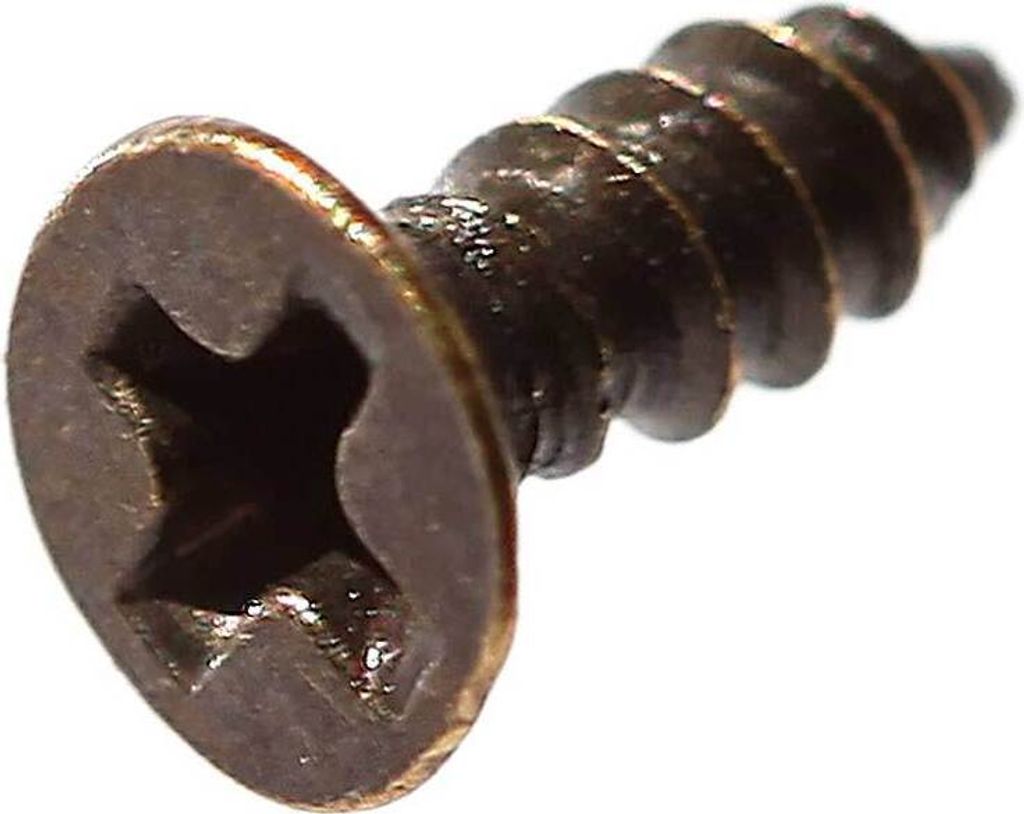 1000 Schrauben Senkkopfschrauben 6 x 4 mm messing