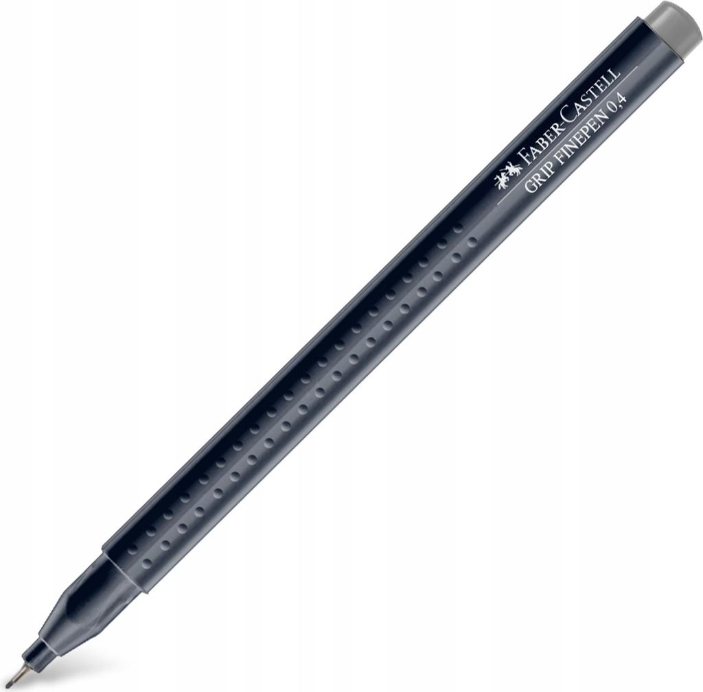 FABER-CASTELL Finepen Grip 0.4 warmgrau IV 10Stk.
