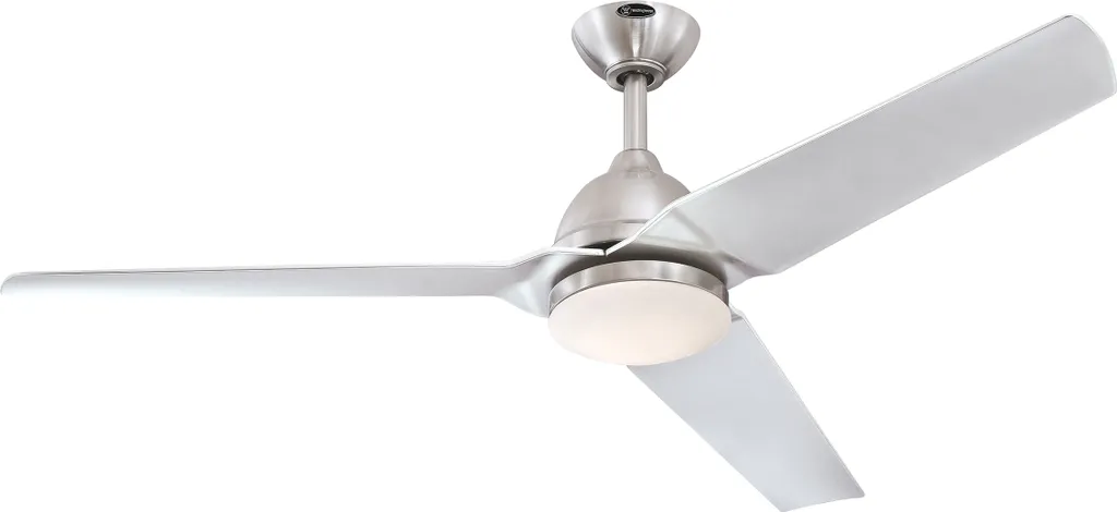 Ventilateur de plafond Elyse 137 cm avec éclairage LED et interrupteur