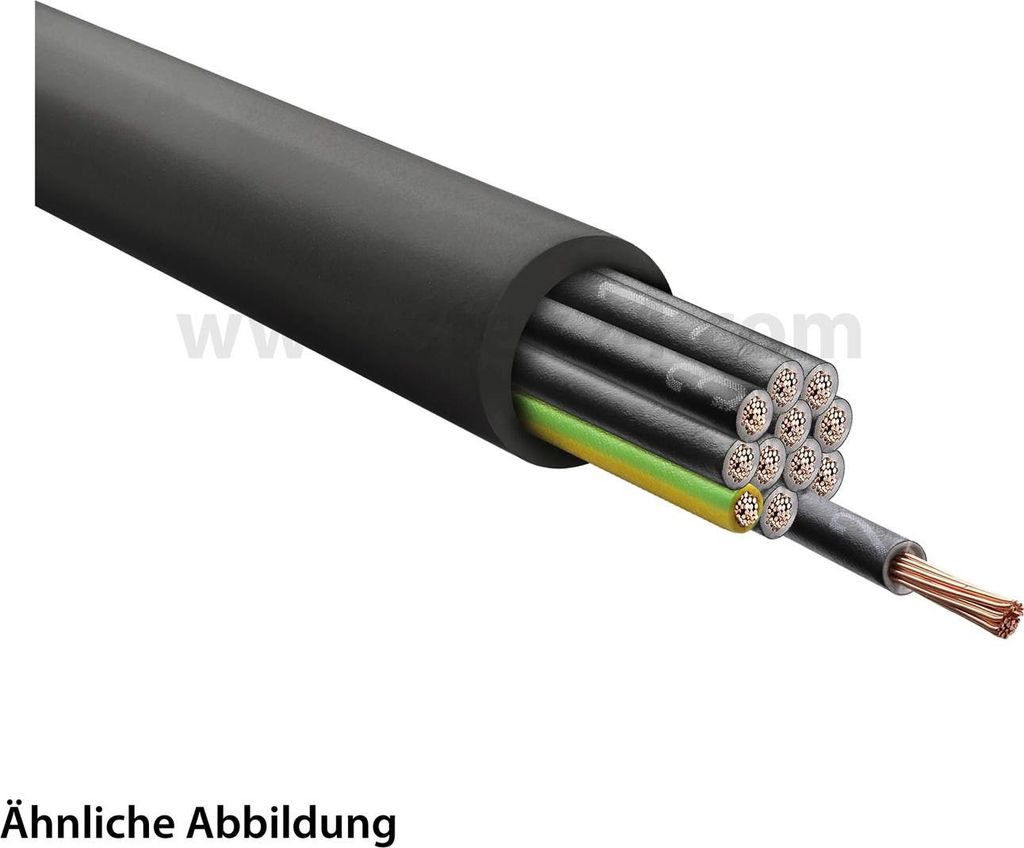 HELU KABEL H07RN-F 12G2,5mm² Gummischlauchleitung AD 20,6mm Produktbild 