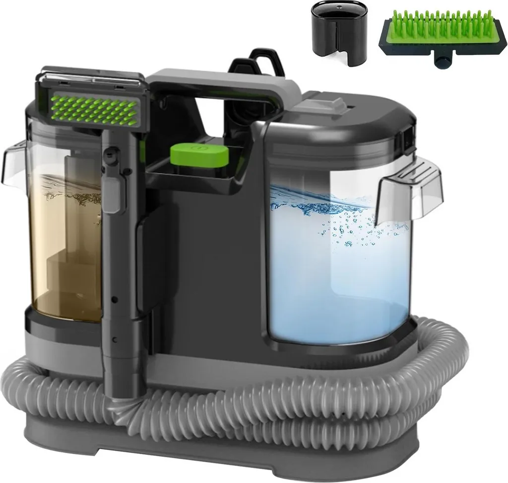Nettoyeur injecteur extracteur 12kPa - Puissant système 2-en-1 de 500W