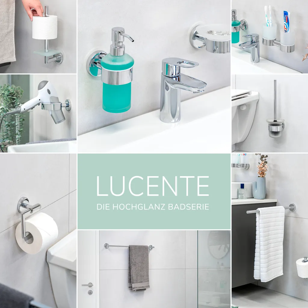 Set di 4 ganci per asciugamani, ganci da bagno, ganci decorativi per