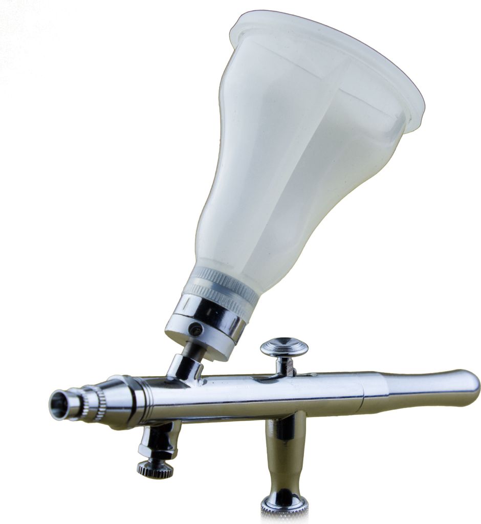 Airbrushpistole Airbrush Pistole BD-330 Elite Airbrush 4 Farben Airbrush-City