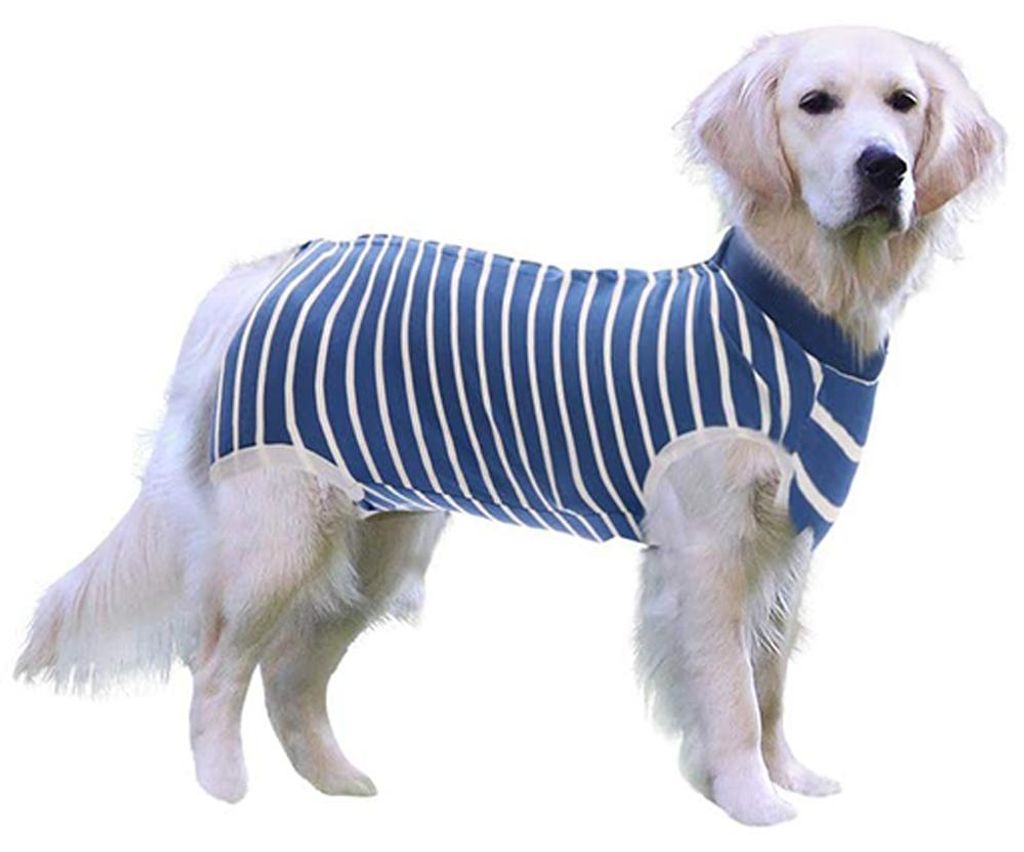 Genesungsanzug für Hunde und Katzen, Bodysuit für Bauchwunden, Genesungsshirt für männliche und weibliche Haustiere, chirurgischer Anzug, beque...