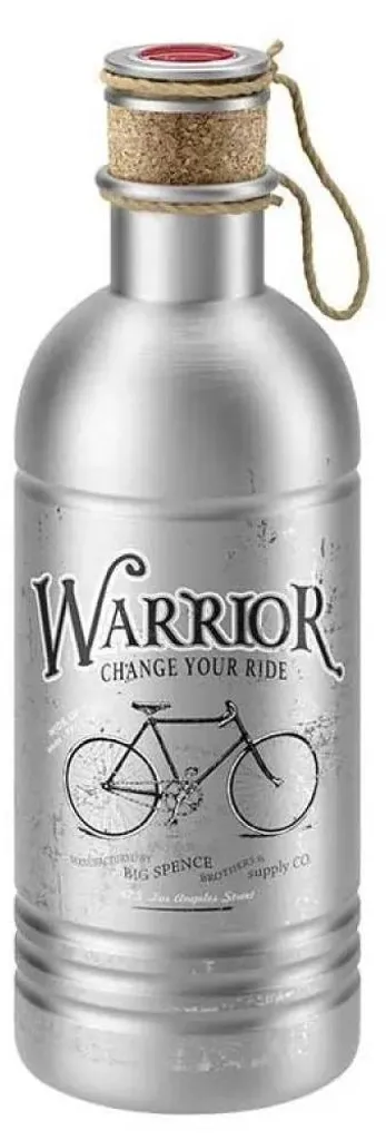 Gourde vélo vintage ELITE Warriors 600 ml pour cyclisme rétro et ville