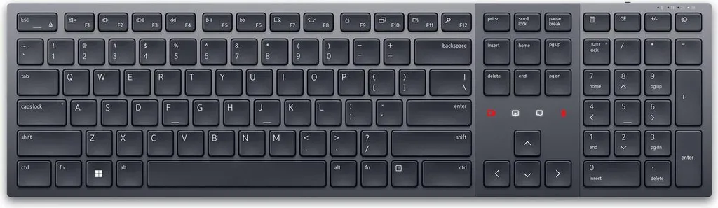 Clavier Rétroéclairé Dell KB900 Gris Qwerty ES - Batterie Longue Durée