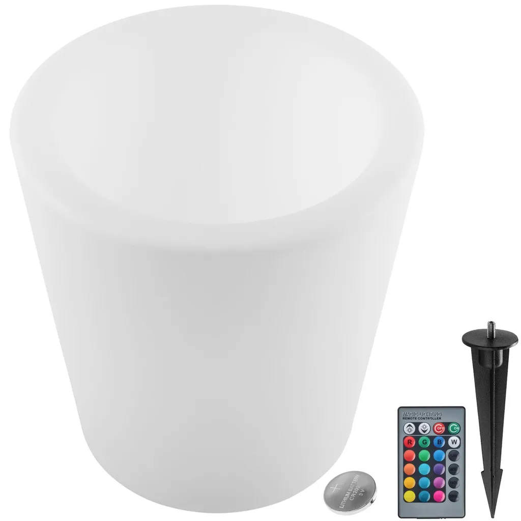 Lampe cylindrique blanche pour salon et chambre : lumière d'ambiance zen