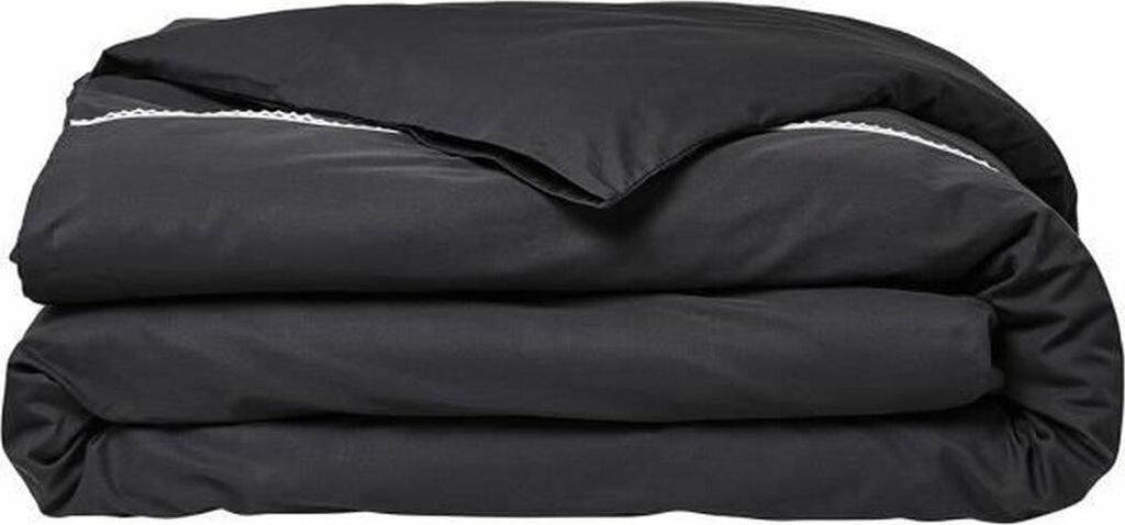 Bettbezug-Set TODAY Percale Schwarz Grau Anthrazit 240 x 260 cm