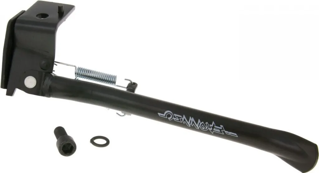 Béquille latérale Buzzetti noire pour scooter MBK Stunt et Yamaha Slider