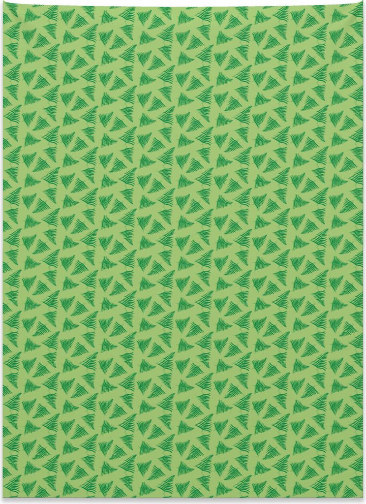 Abakuhaus Farn Wandteppich, Exotisches Dschungel-Pflanzen-Muster aus Weiches Mikrofaser Stoff Kein Verblassen Klare Farben Waschbar, 110 x 150 cm, ...