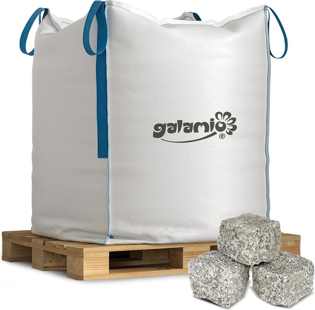 Galamio Granitpflaster 8/11 » gespalten « 1000kg BigBag Produktbild 
