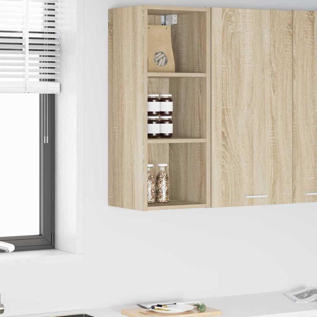 "Schlussverkauf" Hängeschrank Küche - moderne Küchenschrank - 1 pc - Sonoma-Eiche 30x29,5x80 cm Holzwerkstoff C10220
