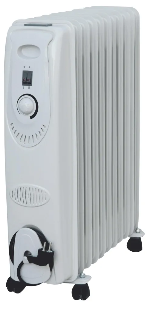 Chauffage d'appoint bain d'huile 1500W 7 éléments pour maison et bureau