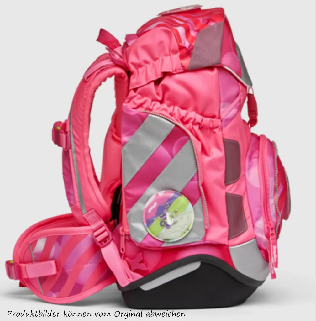 Fini le mal de dos avec le Sac d'école ergobag Neon Pack-Set Ergonomique - 12