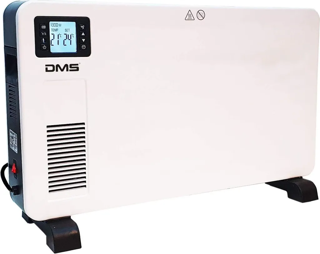 DMS EHK-2300 Convettore Design 2300W | Termostato Digitale e LCD