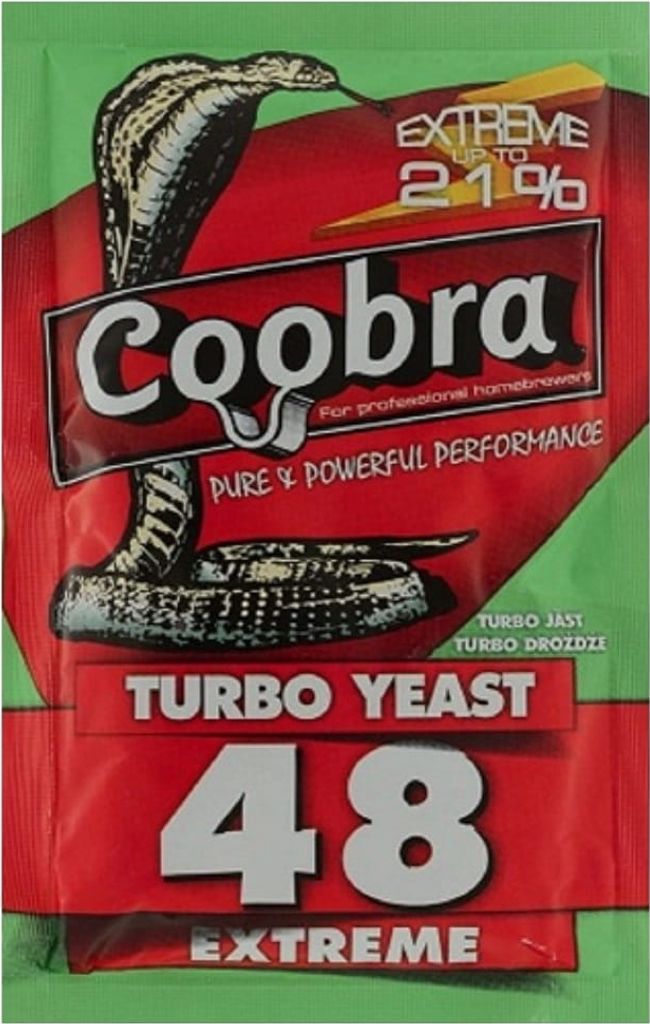 HUGBERT Coobra 48 Extreme Vodka Brennhefe Alkohol Gärhefe Produktbild 