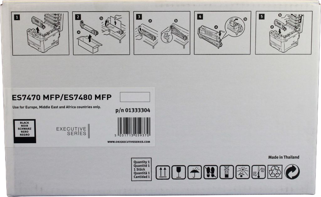 OKI Schwarz - original - Trommeleinheit - für ES 7470dfn