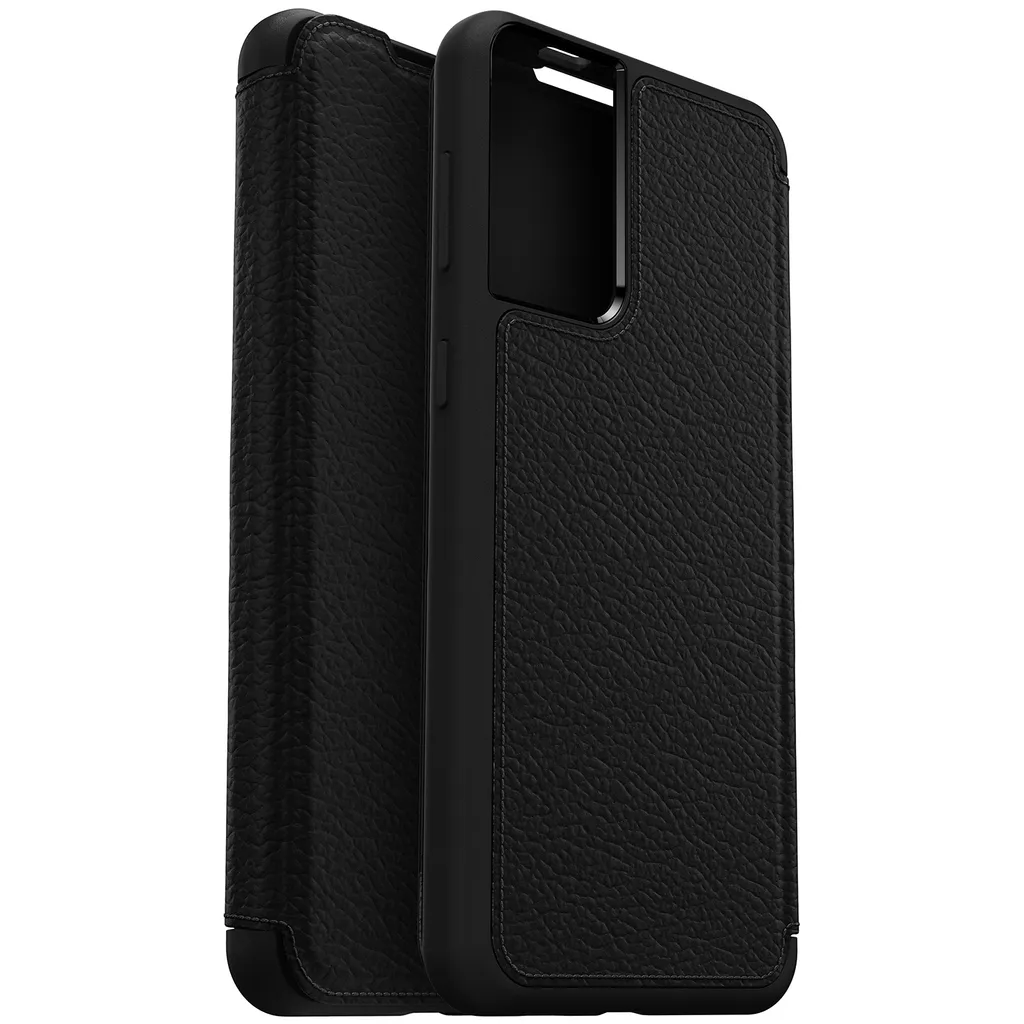 Cover Portafoglio OtterBox Strada Galaxy S21 Plus 5G Pelle Nera