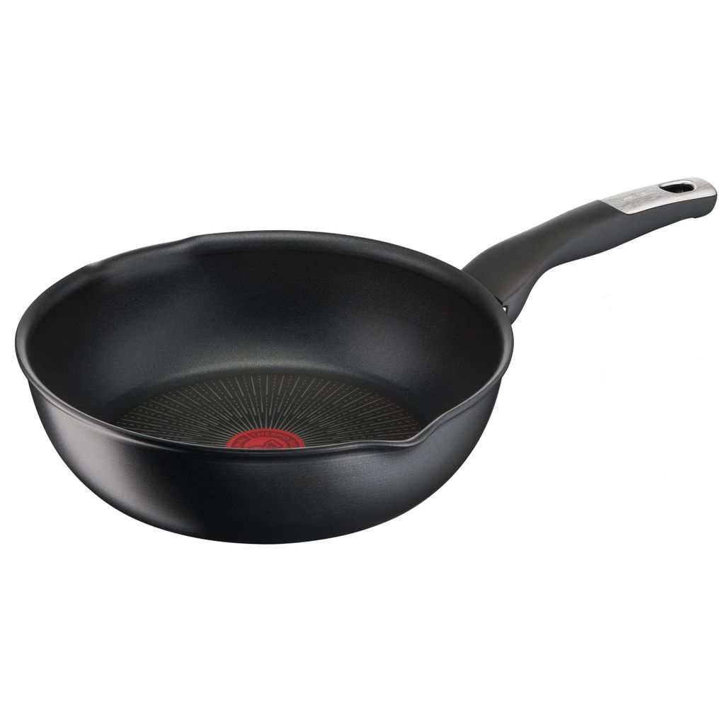 Tefal Unlimited G2557572, Rund, Allzweckpfanne, Schwarz, Produktbild 