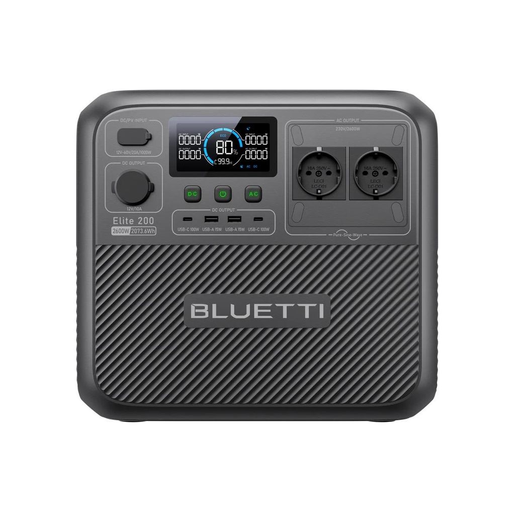BLUETTI Elite 200 V2 Tragbare Power Station, 2073,6Wh Produktbild 