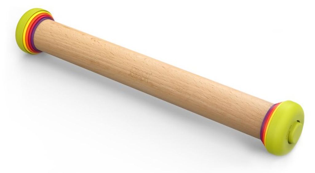 Verstellbarer Holzroller, mehrfarbig NEU / Joseph Joseph Produktbild 