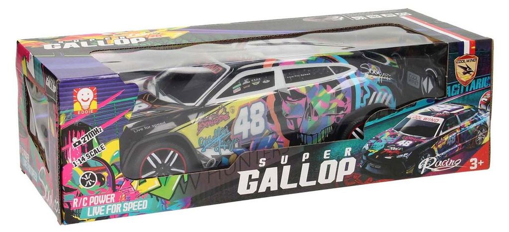 RC Bestuurbare Racewagen Softbody Graffity