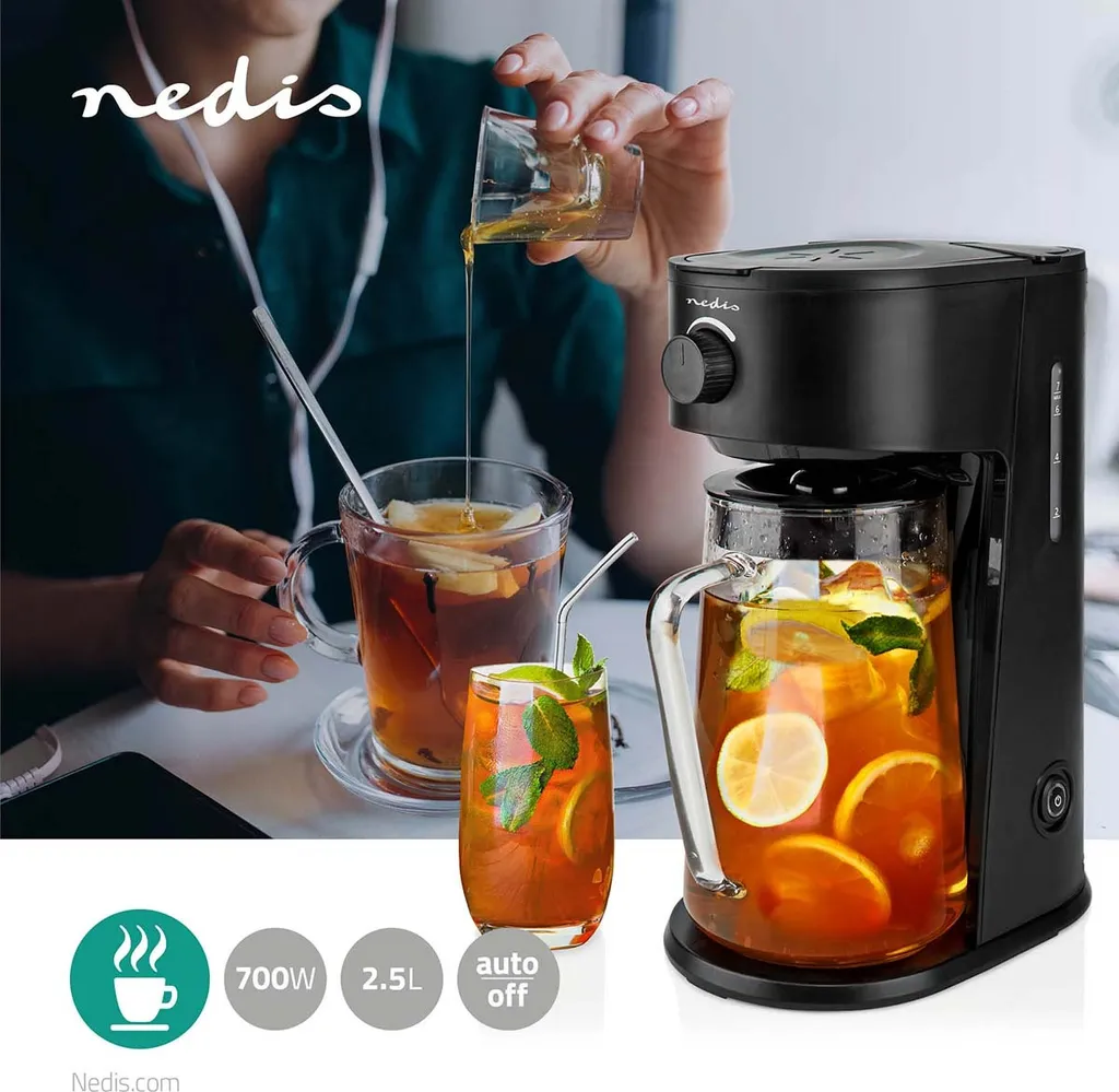 Machine à boissons fraîches 6 tasses idéale pour thé et café glacé