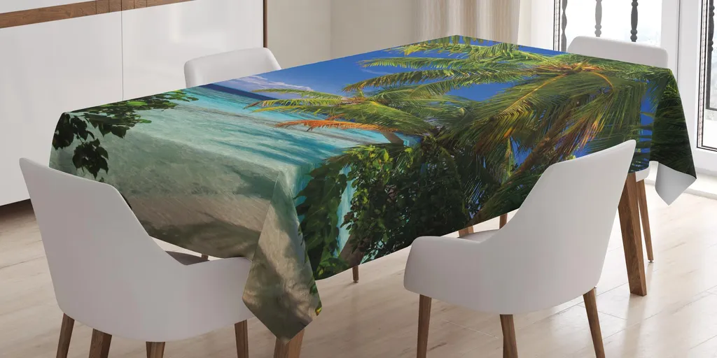 Tovaglia Design Tropicale 140x170 cm - Paradiso Maldive ABAKUHAUS