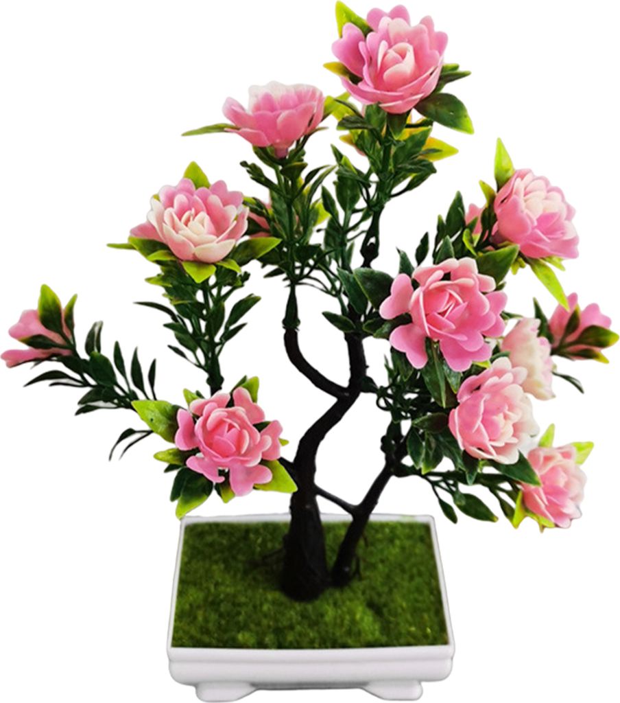 Simulation Bonsai Fade-Less Clear Textur Realistisch ohne Bewässerung Kunststoff Dekorieren voller Vitalität lebendig, nicht Wither Simulation Bo...