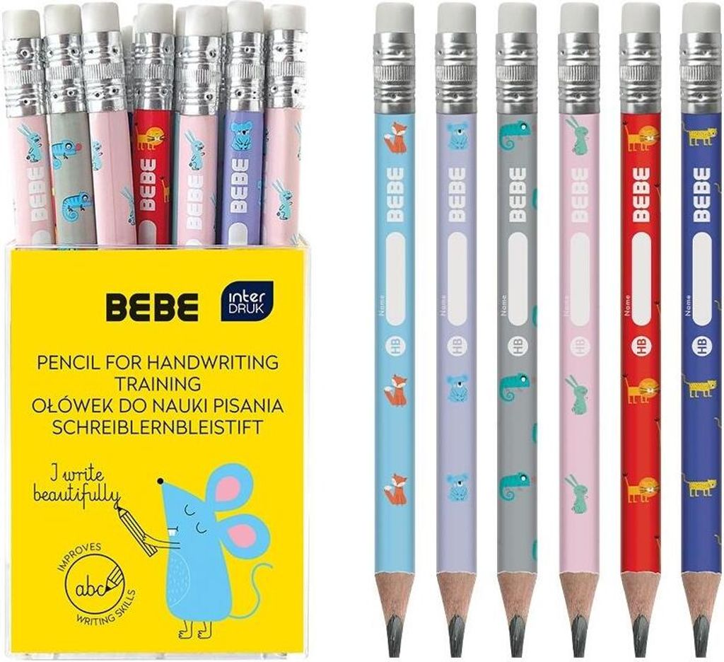 Matita jumbo per imparare a scrivere BEBE Kids (36 pezzi) - Immagine del prodotto 