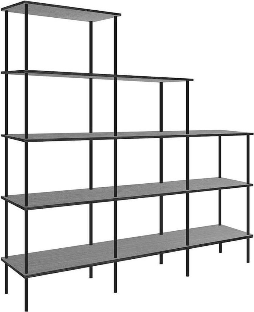 Home Deluxe INDU Scaffale in rovere scuro 207 x 196 cm I Immagine del prodotto 